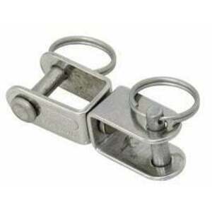 Lindemann Swivel Shackle Stainless Steel 4, 8 mm Lodný šekel vyobraziť