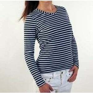 Sailor Breton Long Sleeve Tričko Blue XL vyobraziť