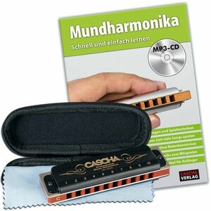 Cascha HH 1610 EN Professional Blues Set Diatonická ústna harmonika vyobraziť