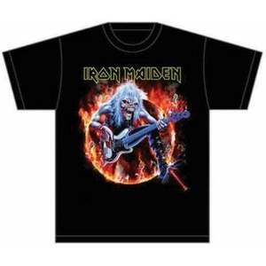 Iron Maiden Tričko Fear Live Flames Unisex Black M vyobraziť