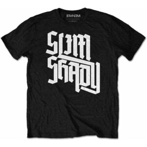 Eminem Tričko Shady Slant Unisex Black M vyobraziť