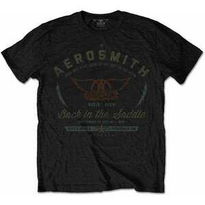 Aerosmith Tričko Back in the Saddle Unisex Black S vyobraziť