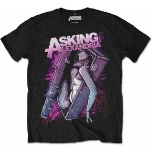 Asking Alexandria Tričko Coffin Girl Unisex Black S vyobraziť