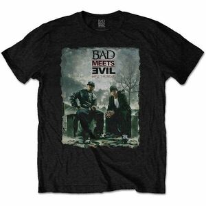 Bad Meets Evil Tričko Burnt Unisex Black M vyobraziť