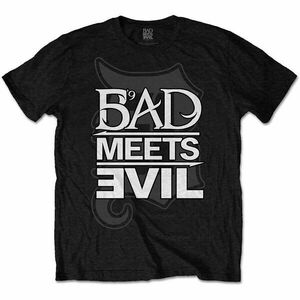 Bad Meets Evil Logo Hudobné tričko vyobraziť