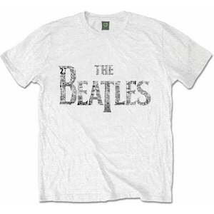 The Beatles Tričko Drop T Tickets Unisex White 2XL vyobraziť