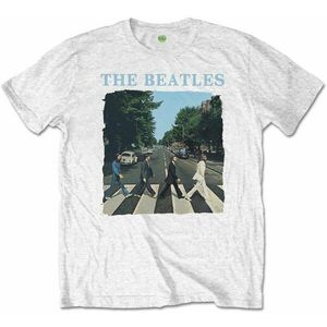 The Beatles Tričko Abbey Road & Logo Unisex White 2XL vyobraziť