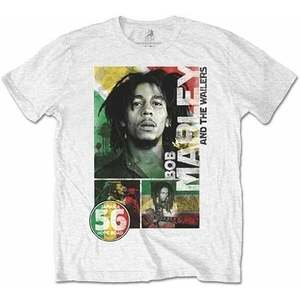 Bob Marley Tričko 56 Hope Road Rasta Unisex White M vyobraziť