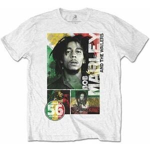 Bob Marley Tričko 56 Hope Road Rasta Unisex White XL vyobraziť