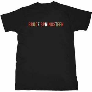 Bruce Springsteen Tričko Logo Unisex Black M vyobraziť