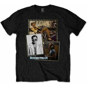 Elton John Tričko Rocketman Montage Unisex Black S vyobraziť