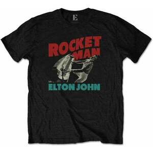 Elton John Tričko Rocketman Piano Unisex Black M vyobraziť