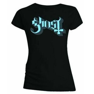 Ghost Tričko Blue/Grey Keyline Logo Womens Black L vyobraziť