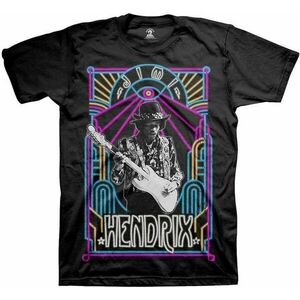 Jimi Hendrix Tričko Electric Ladyland Neon Unisex Black L vyobraziť