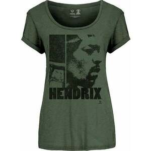 Jimi Hendrix Tričko Let Me Live Womens Khaki Green XL vyobraziť