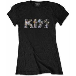 Kiss Tričko Logo Womens Black S vyobraziť