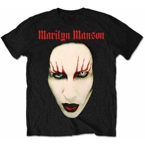 Marilyn Manson Tričko Red Lips Unisex Black 2XL vyobraziť