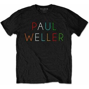 Paul Weller Tričko Multicolour Logo Unisex Black L vyobraziť