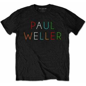 Paul Weller Tričko Multicolour Logo Unisex Black M vyobraziť