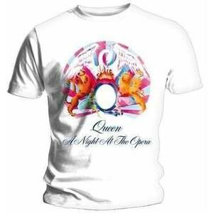 Queen Tričko A Night At The Opera Unisex White XL vyobraziť