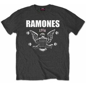 Ramones Tričko 1974 Eagle Unisex Charcoal Grey 2XL vyobraziť