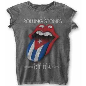 The Rolling Stones Tričko Havana Cuba Womens Charcoal Grey S vyobraziť