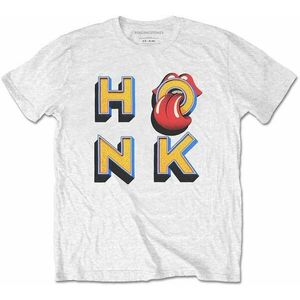 The Rolling Stones Tričko Honk Letters Unisex White L vyobraziť