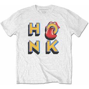 The Rolling Stones Tričko Honk Letters Unisex White XL vyobraziť