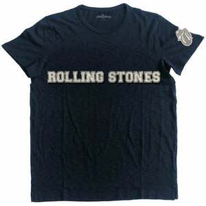 The Rolling Stones Tričko Logo & Tongue Unisex Navy Blue S vyobraziť