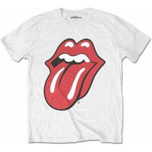 The Rolling Stones Tričko Classic Tongue Unisex White S vyobraziť