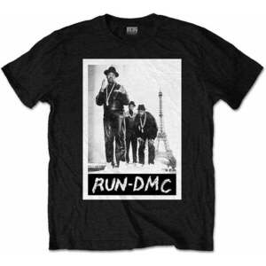 Run DMC Tričko Paris Photo Unisex Black M vyobraziť