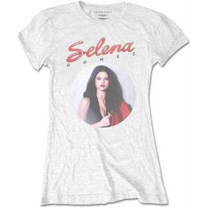 Selena Gomez Tričko 80's Glam Womens White L vyobraziť