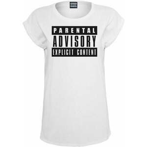 Parental Advisory Tričko Logo White 2XL vyobraziť