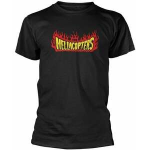 The Hellacopters Tričko Flames Black L vyobraziť