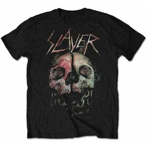 Slayer Tričko Cleaved Skull Unisex Black 2XL vyobraziť