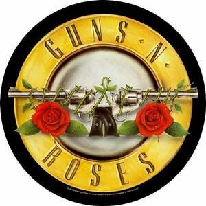 Guns N' Roses Bullet Logo Nášivka vyobraziť