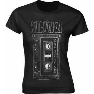 Nirvana Tričko As You Are Tape Womens Black S vyobraziť