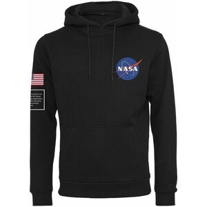 NASA Insignia Čierna S Hudobná mikina vyobraziť