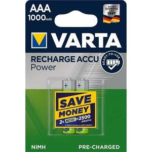 Varta HR03 Recharge Accu Power 2 AAA batérie vyobraziť