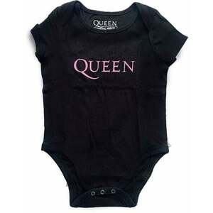 Queen Tričko Pink Logo Kids Black 1 rok vyobraziť