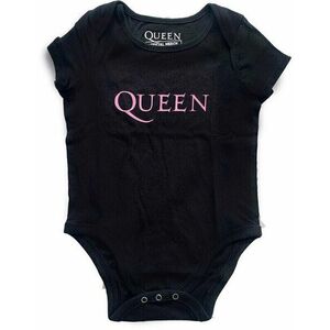 Queen Tričko Pink Logo Kids Black 6 - 9 mes vyobraziť