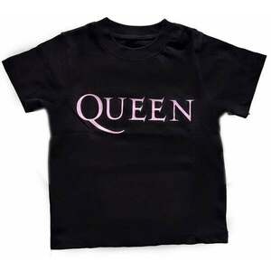 Queen Tričko Pink Logo Kids Black 2 roky vyobraziť