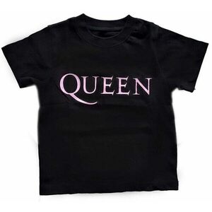 Queen Tričko Pink Logo Kids Black 3 roky vyobraziť