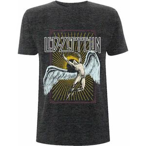 Led Zeppelin Tričko Icarus Unisex Dark Heather Grey L vyobraziť