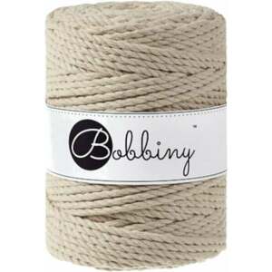 Bobbiny 3PLY Macrame Rope 5 mm 100 m Beige Špagát vyobraziť