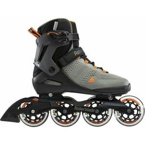 Rollerblade Sirio 90 Anthracite/Orange 44 Kolieskové korčule vyobraziť