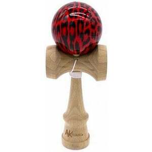 Nokaic Kendama Leopard Red Kendama vyobraziť