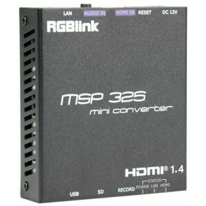 RGBlink MSP325L Black Video prevodník vyobraziť