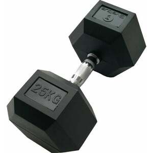 Sveltus Hexagonal Dumbbell 25 kg Black Jednoručná činka vyobraziť