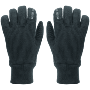 Sealskinz Windproof All Weather Knitted Glove Black XL Cyklistické rukavice vyobraziť